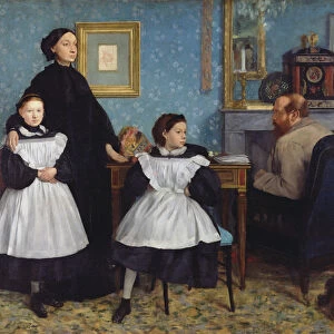 The Bellelli Family, 1858-67 (oil on canvas)
