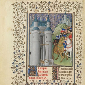 The Belles Heures of Jean de France, duc de Berry, 1405-09 (tempera