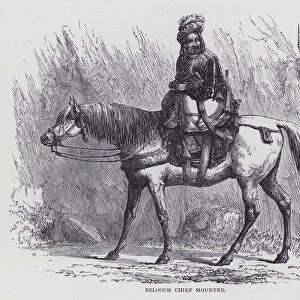 Belooch Chief Mounted (engraving)