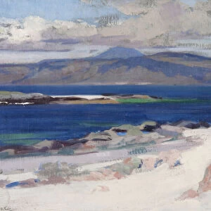 Ben More from Iona, 1911-14 (oil on commercial artists board)
