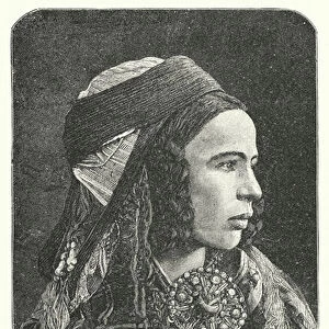 A Berber Woman (engraving)