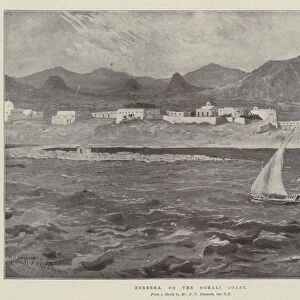 Berbera, on the Somali Coast (litho)