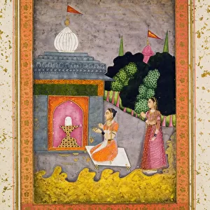 Bhairavi Ragini, c. 1760 (paint and gold on paper)