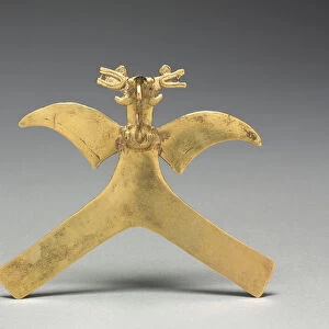 Bird Pendant, c. 1000-1550 (cast gold)