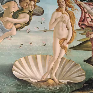 The Birth of Venus (detail), c. 1485 (tempera on canvas)