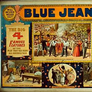 Blue Jeans, c. 1890 (colour litho)