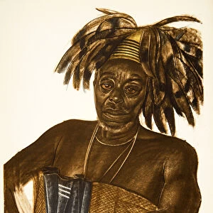 Boemi, Chef Avungura (Niangara) (haut Ouelle), from Dessins et Peintures d Afrique