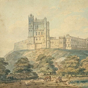 Bolsover Castle, Derbyshire, 1794-5 (w / c on paper)