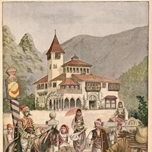 The Bosnian Pavilion at the Universal Exhibition of 1900, Paris, illustration
