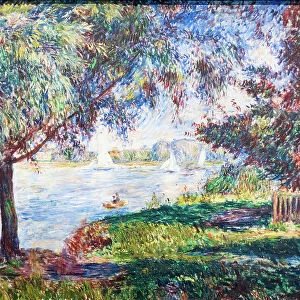 Bougival, c. 1888 (oil on canvas)