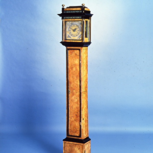 The Boxwood Tompion Night Clock, c. 1678-80 (boxwood & ebony)