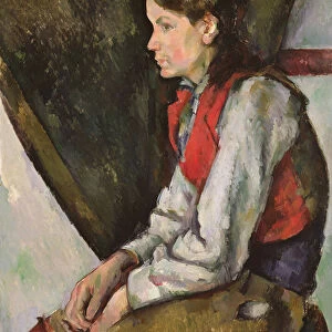 Boy in a Red Vest, 1888-1890 (oil on canvas)