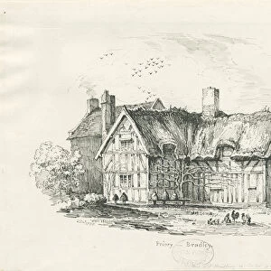 Bradley Priory : pen drawing, 1838 (drawing)