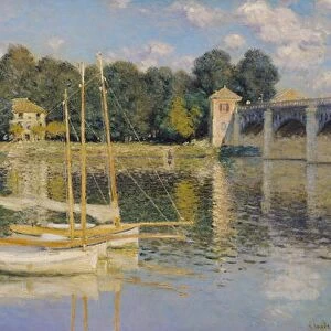 The Bridge at Argenteuil, 1874 (oil on canvas)
