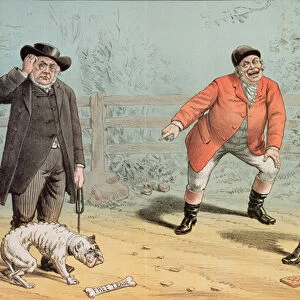 The British Bull Dog Show, from St. Stephens Review Presentation Cartoon