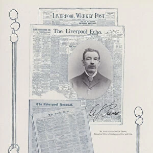 British Newspapers in the Nineteenth Century: Liverpool Weekly Post, The Liverpool Echo, The Liverpool Journal, The Daily Post (litho)