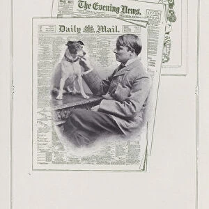British Newspapers in the Nineteenth Century: Illustrated Mail, The Evening News, Daily Mail (litho)