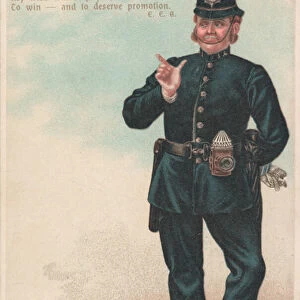 British policeman (chromolitho)