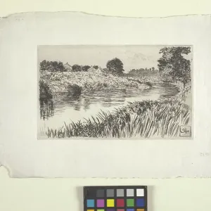 On The Bronx, 1900 (etching) On The Bronx, 1900 (etching)