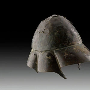 Bronze Boeotian helmet (copper alloy)