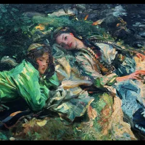 Print of The Brook by John Singer Sargent