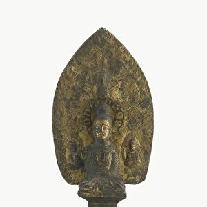 Buddha Milo (Sanskrit Maitreya) 451 (bronze and gilt)
