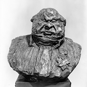 Bust of Hippolyte Abraham, known as Abraham-Dubois (1794-1863) 1833 (bronze) (b / w photo)