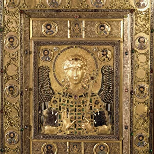Byzantine Art: Binding of Missal Decoree of the Representation of the Archangel Saint