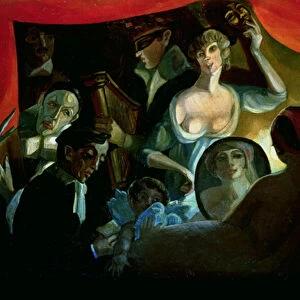 Cabaret, 1915 (oil on canvas)