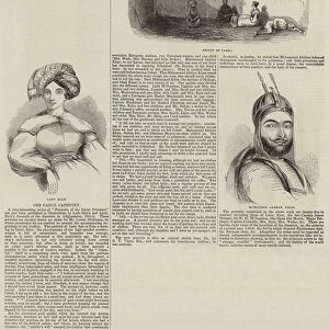 The Cabul Captivity (engraving)