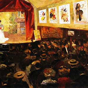 The Cafe-Concert, c. 1904 (oil on canvas)