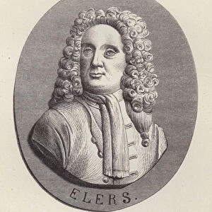Cameo Medallion of John Philip Elers (engraving)