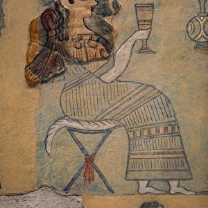 Camp-Stool Fresco, 1450-1350 / 1300 BC