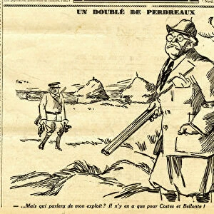 Candide, Satirique en N & B, 1930_9_11: Humor, Aviation, Hunting