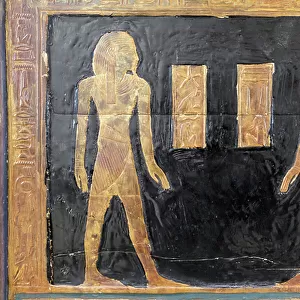 Canopic box of Yuya, detail, Egyptian Museum, Cairo, Egypt