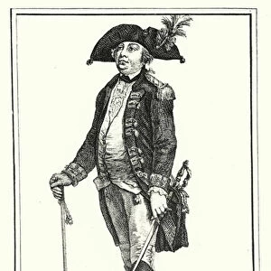 The Captain of the Guards (engraving)