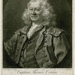 Captain Thomas Coram (engraving)