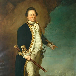 Captain Wood of Bolling Hall, 1770 (oil on canvas)