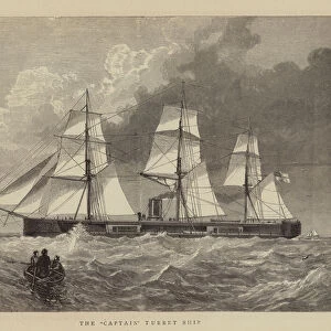 The "Captain"Turret Ship (engraving)