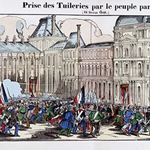 Capture of the Tuileries by the Parisian people (February 28, 1848)