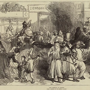 The Carnival at Athens (engraving)