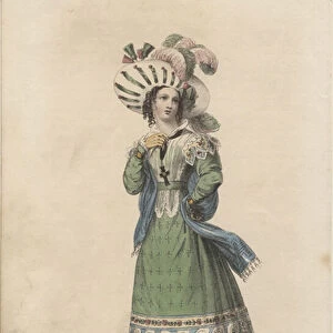 Carriage costume (colour litho)