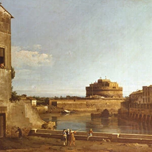 Castel St. Angelo and St. Giovanni dei Fiorentini, Rome
