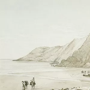 Caswell Bay (w/c & pencil on paper)