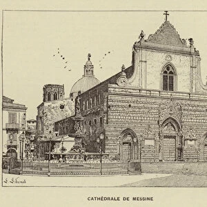Cathedrale de Messine (engraving)