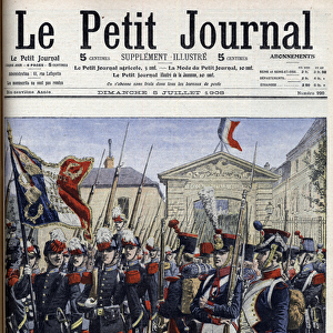 Centenary of Saint-Cyr, celebrated in July 1908 - In "Le petit Journal"