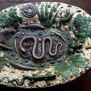 Ceramic plate, mid 16th century (ceramic)
