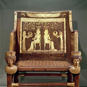 Chair belonging to Princess Satamun, daughter of Amenophis III, New Kingdom, c