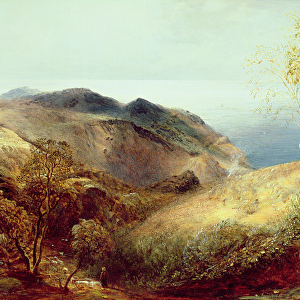 On Chalden Down, Dorset, c. 1834-35 (oil on canvas)