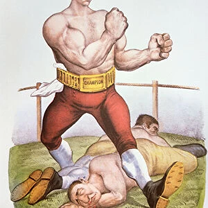 The Champion, published by Currier & Ives in 1883 (colour litho)